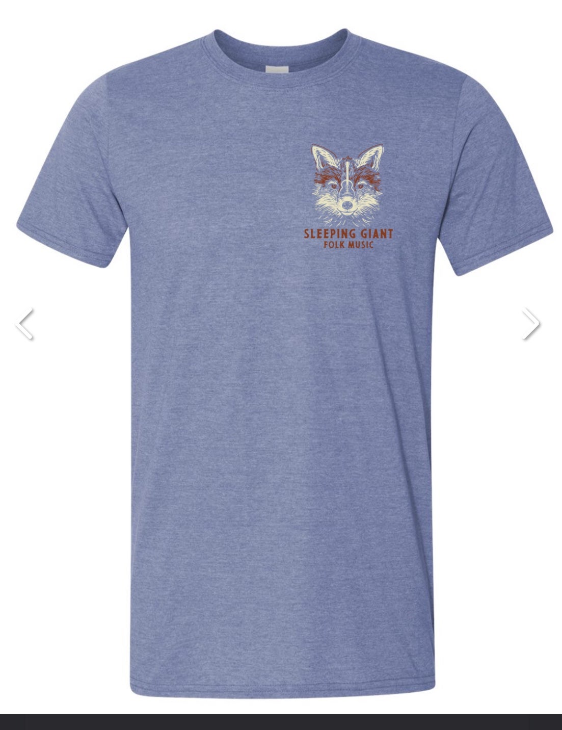 Sleeping Giant Guitar Shirt | Sleeping Giant Folk Music Society